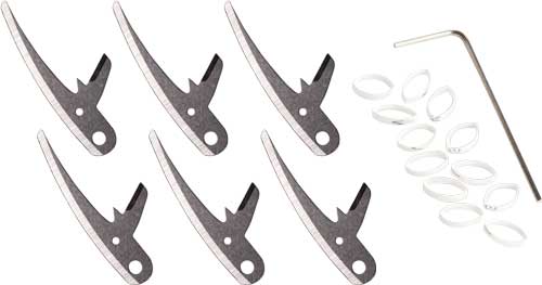 Swhacker 125gr Levi Morgan Curved Broadhead Replacement Blades Pack of 6
