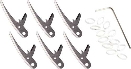Swhacker 125gr Levi Morgan Curved Broadhead Replacement Blades Pack of 6