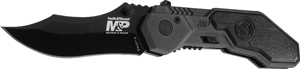 S&W Military & Police Assisted Opening Folding Knife 2.9" Clip Point Black