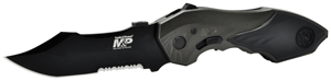 S&W M&P Large Military & Police Spring Assist Folding Knife 3.5" Bowie Blade