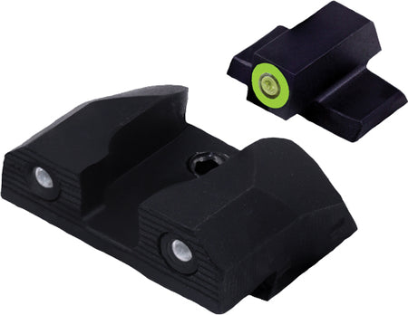 S&W Bodyguard 2.0 XS R3D 2.0 Green Tritium Standard Height Sight Set