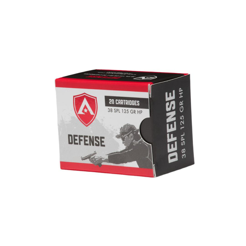 Atlanta Arms .38 Special  125 grain Jacketed Hollow Point ammunition