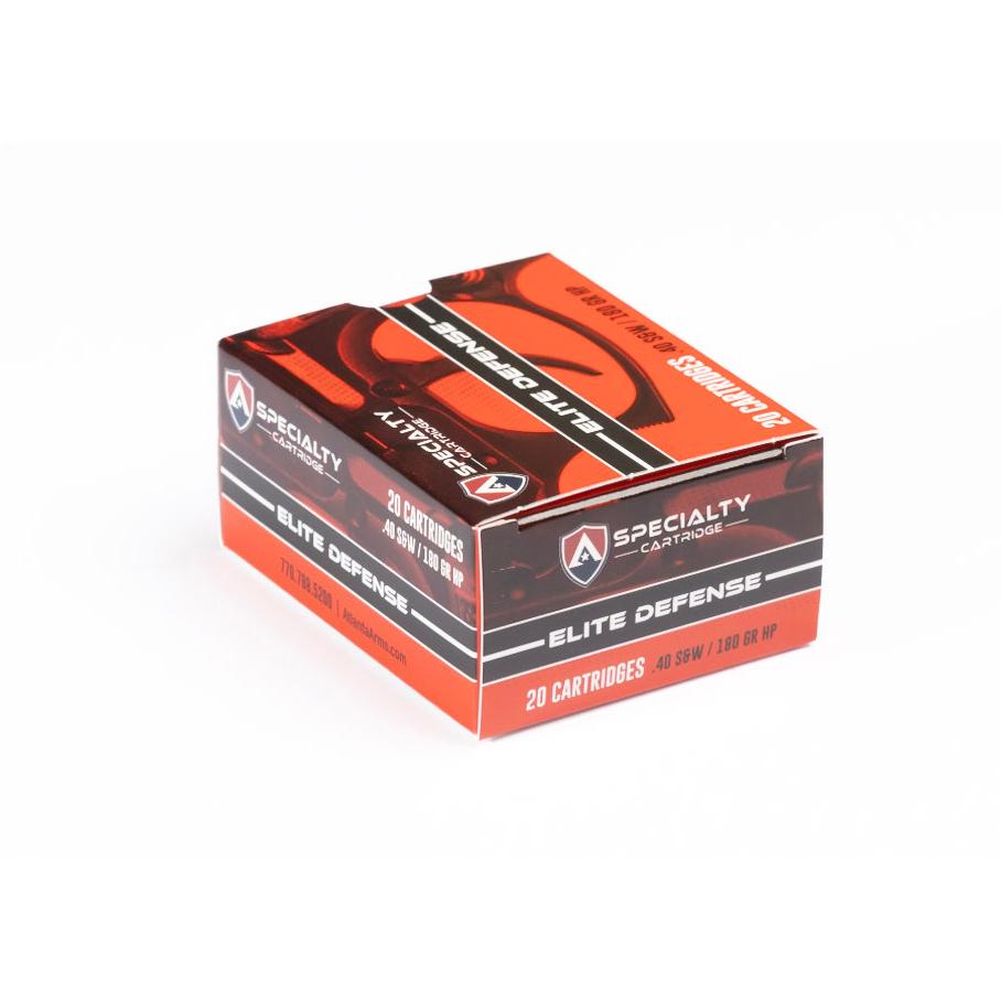 Atlanta Arms .40 S&W  180 grain Jacketed Hollow Point ammunition