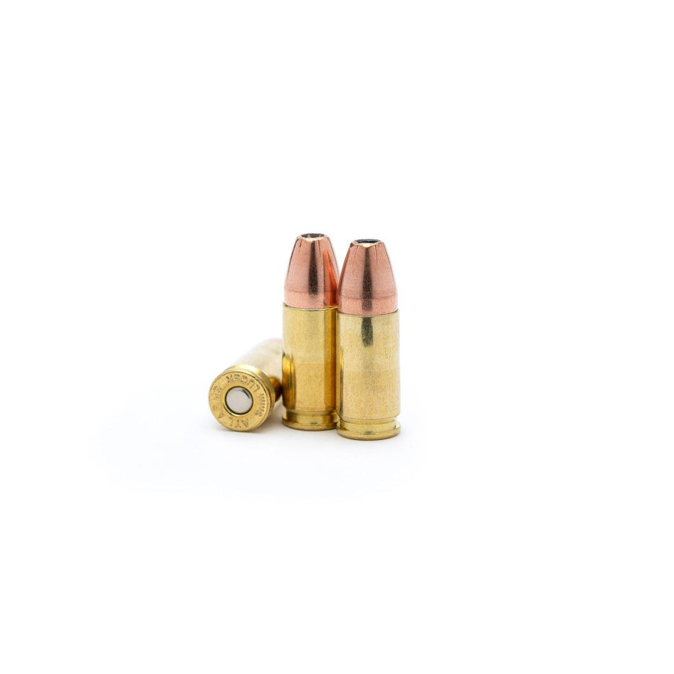 Atlanta Arms 9mm Luger / Parabellum Elite Defense 147 grain Jacketed Hollow Point ammunition