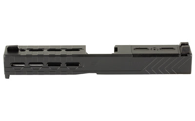 Sylvan Arms Custom Complete Glock 17 GEN3 Slide with Trijicon RMR Footprint, Black DLC, with Sights