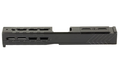 Sylvan Arms Custom Glock 17 GEN3 Slide with Trijicon RMR Footprint, Black DLC, Includes Adapter Plate