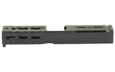 Sylvan Arms GL19G3 Custom Slide for Glock 19 Gen3, Trijicon RMR Footprint, DLC Black, Includes Adapter Plate