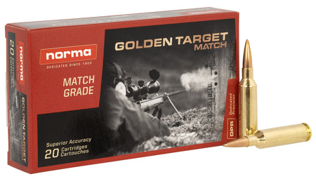 NORMA GOLDEN TARGET MATCH 6MM CREEDMOOR 107GR
