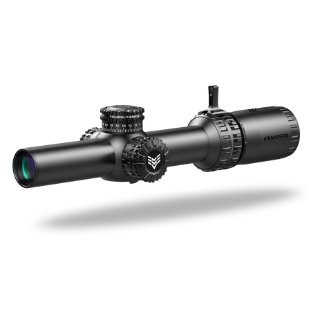 Swampfox Optics Arrowhead 1-8x24mm Guerrilla Dot MOA Red Illuminated Riflescope