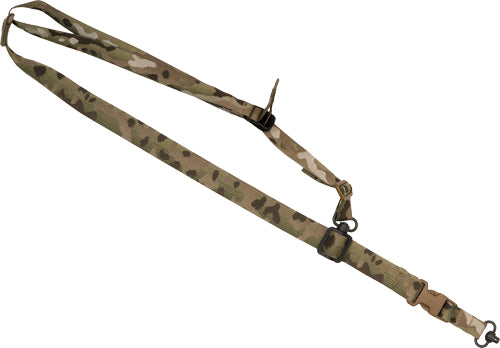 Tac Shield Coyote 2N1 Warrior Sling with QD Push Button Swivel