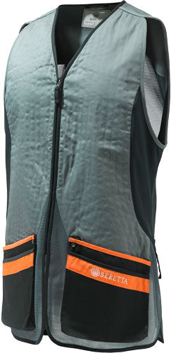 Beretta S.Pigeon Men's Vest Medium Grey Orange