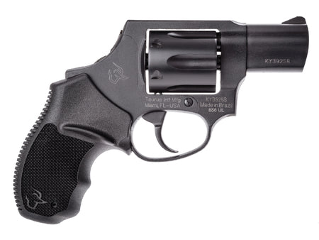 Taurus 2-856021ULCH 856 Ultra-Lite 38 Special +P 6rd 2" Matte Black Carbon Steel Cylinder & Barrel Matte Black Anodized Aluminum Frame Black Rubber Grip (Concealed Hammer)