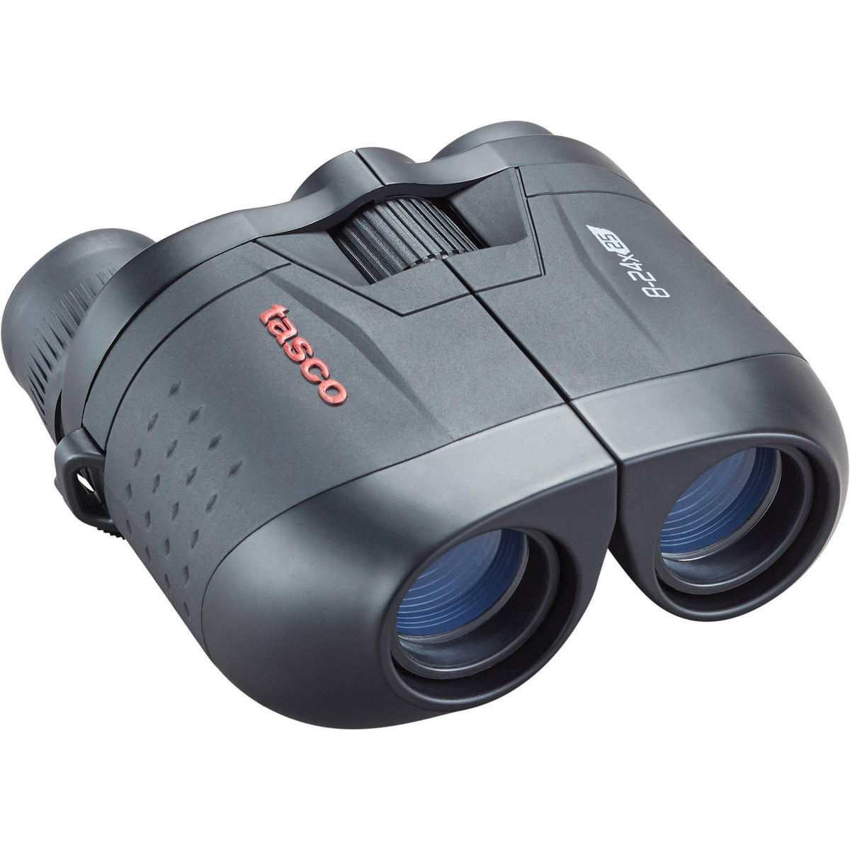 Tasco Essentials Porro Binocular 8-24x25 Black MC Zoom