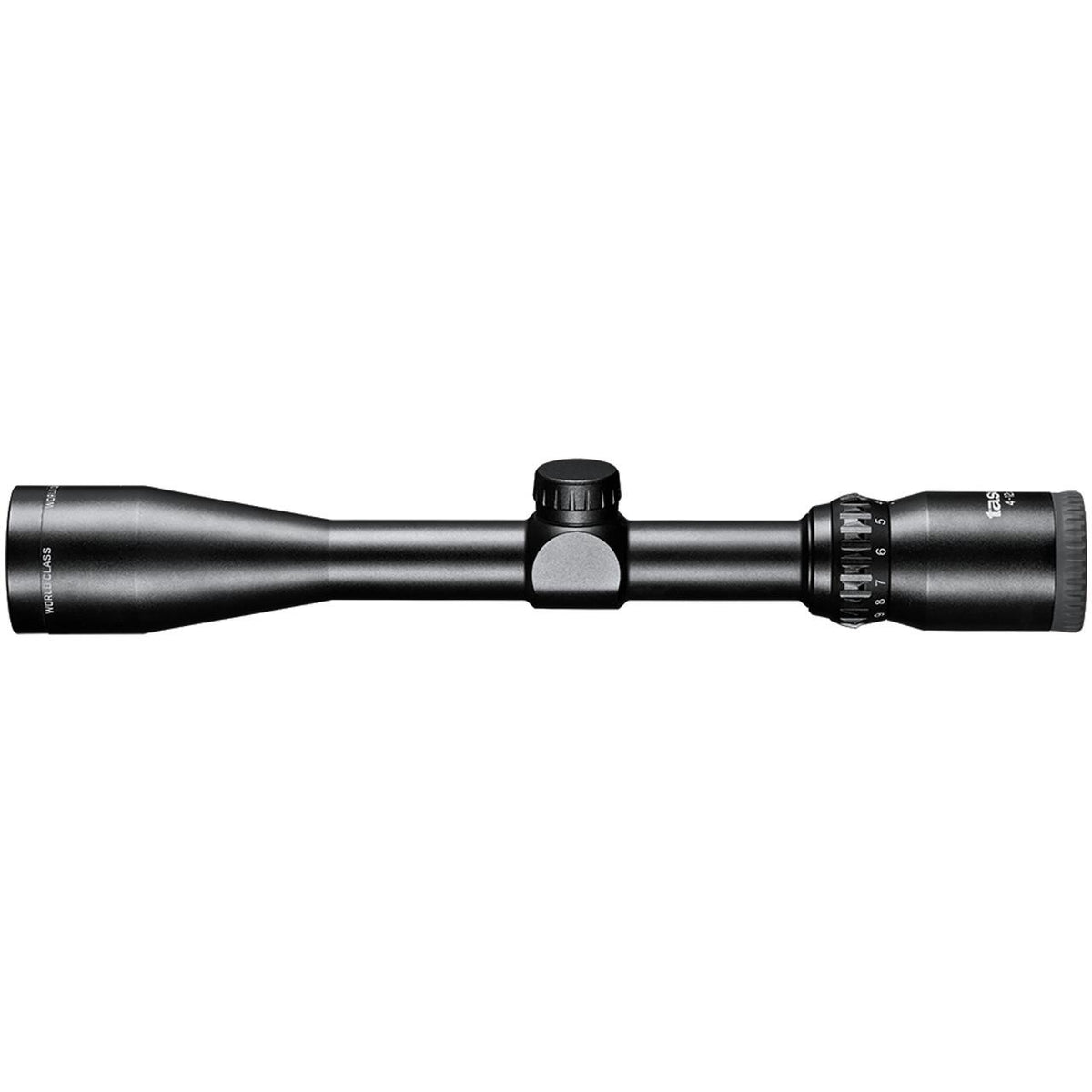 TASCO Sportsman Plus 4-12x40 1" SFP Rifle Scope Matte Black