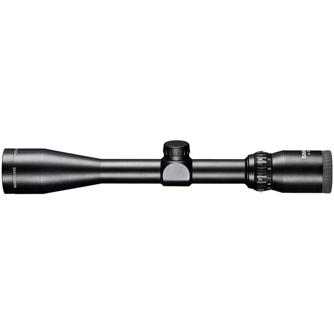 TASCO Sportsman Plus 4-12x40 1" SFP Rifle Scope Matte Black