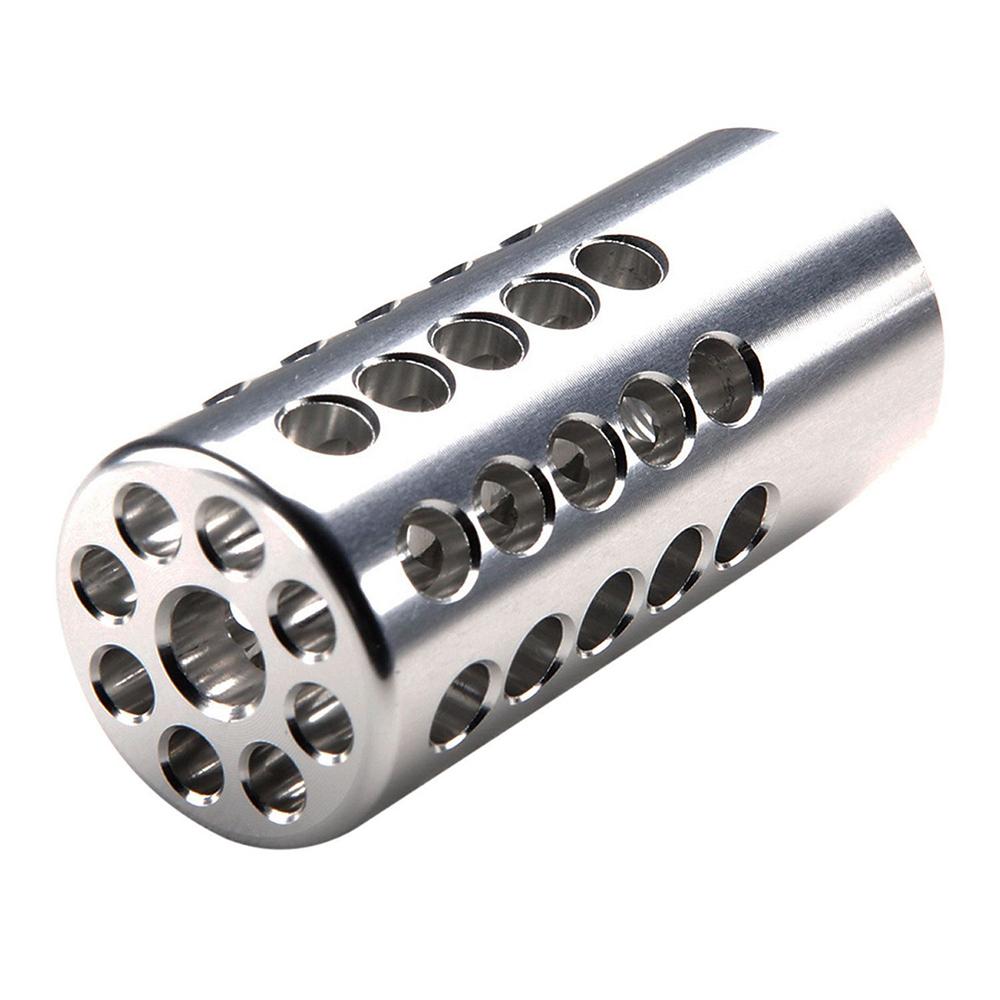 Tactical Solutions X-Ring Ruger 10/22 Muzzle Compensator .22 LR Silver 1/2x28