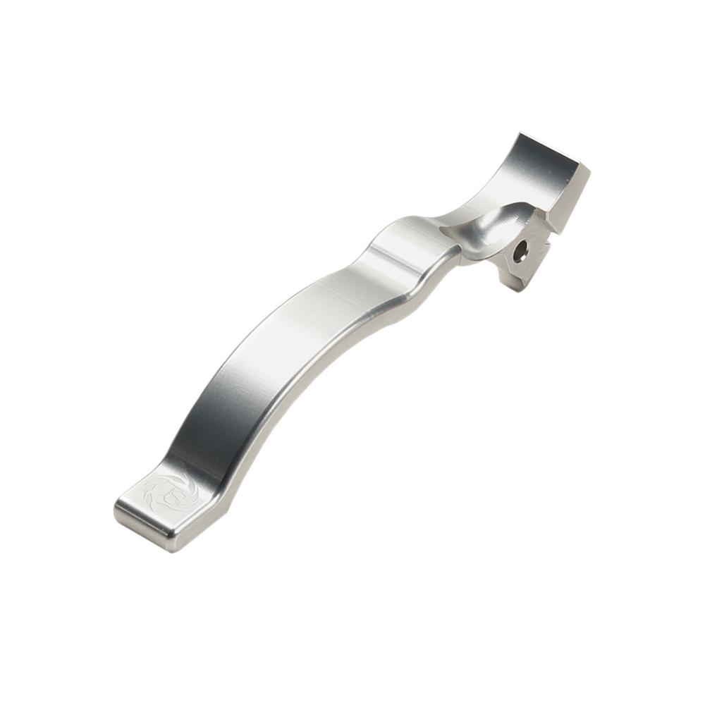 TacSol Extended Magazine Release Button for Ruger 10/22 and X-RING Silver Aluminum