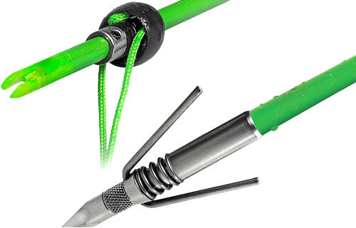 TRUGLO Bowfishing Speed Shot Arrow Spring Fisher Point Slide Included