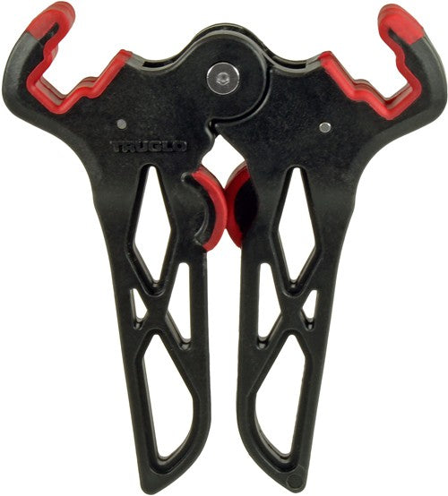 TRUGLO 5.8" Mini Bow-Jack Stand for Bows and Crossbows Black/Red