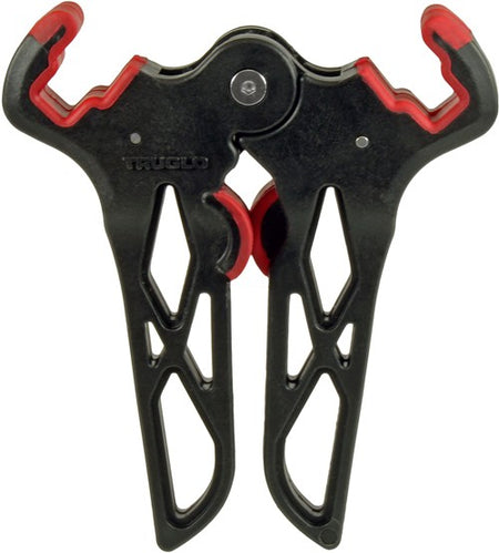 TRUGLO 5.8" Mini Bow-Jack Stand for Bows and Crossbows Black/Red