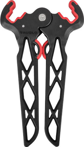 TRUGLO Bow-Jack 7.25" Archery Bow Stand Black/Red