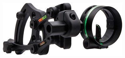 TruGlo Range Rover 1-Pin .019 Dia Adjustable Bow Sight Black