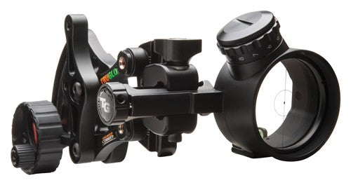 TruGlo Range Rover Pro Bow Sight Green Lighted LED Dot Black