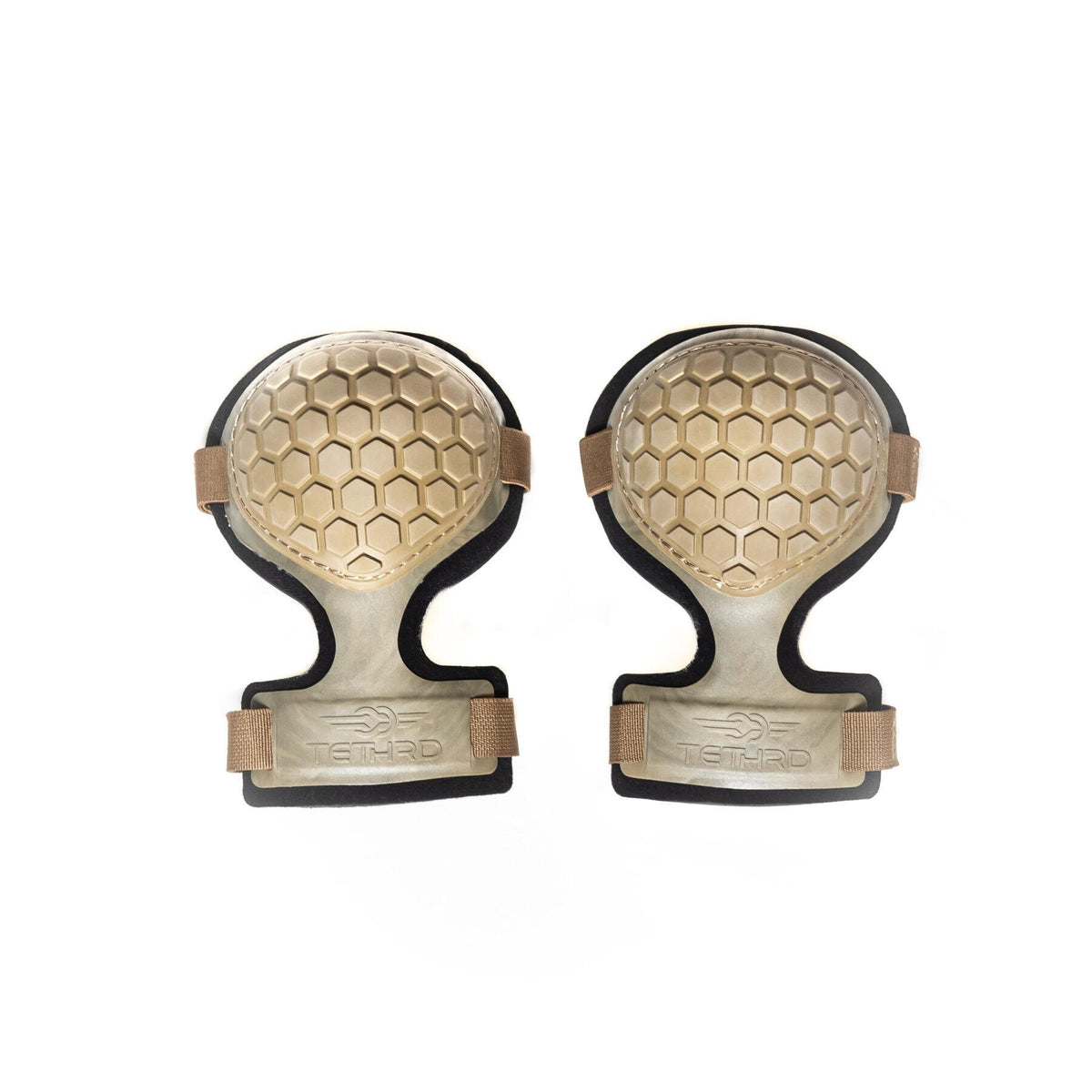 Tethrd Tan Knee Pads for Saddle Hunters