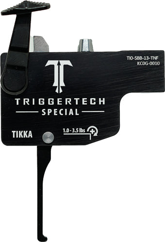 TRIGGERTECH TIKKA SINGLE STAGE BLACK SPECIAL FLAT