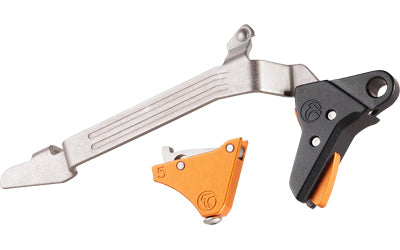 Timney Alpha Glock Gen 5 Large Frame Competition Trigger Orange 3 lb Pull
