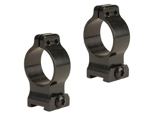 Talley Detachable Screw-Lock 30mm High Scope Rings - Black Satin Finish