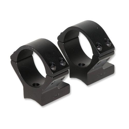 Talley Black Anodized 30mm Low Lightweight Alloy Scope Mounts Ruger American/Savage Accutrigger