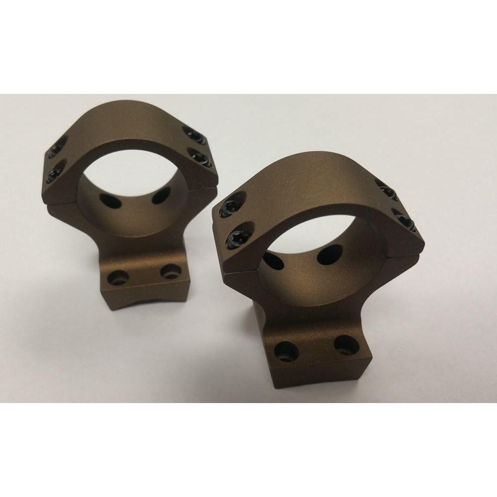 Talley Browning X-Bolt Long/Magnum 30mm Low 20 MOA Scope Ring Mounts Burnt Bronze