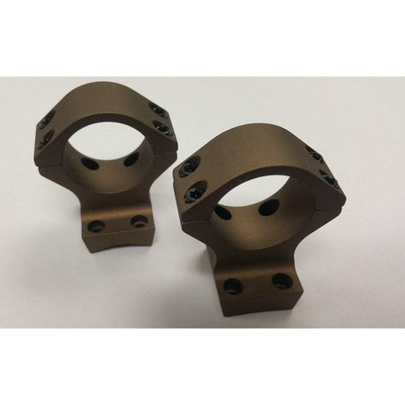 Talley Burnt Bronze 30mm High Scope Mounts for Browning X-Bolt - 20 MOA - Short/Super Short Action