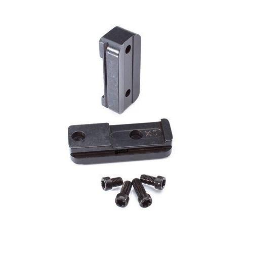Talley Stainless Steel Scope Mount Base for Kimber Model 84M in Black
