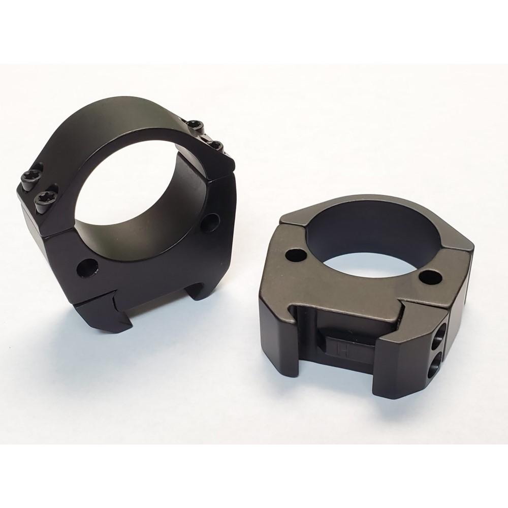 Talley Modern Sporting 34mm High Scope Rings for Picatinny Rail Smoked Bronze