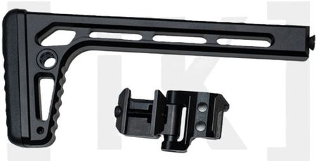 TANDEMKROSS RIM/EDGE FOLDING PICATINNY BUTTSTOCK BLACK
