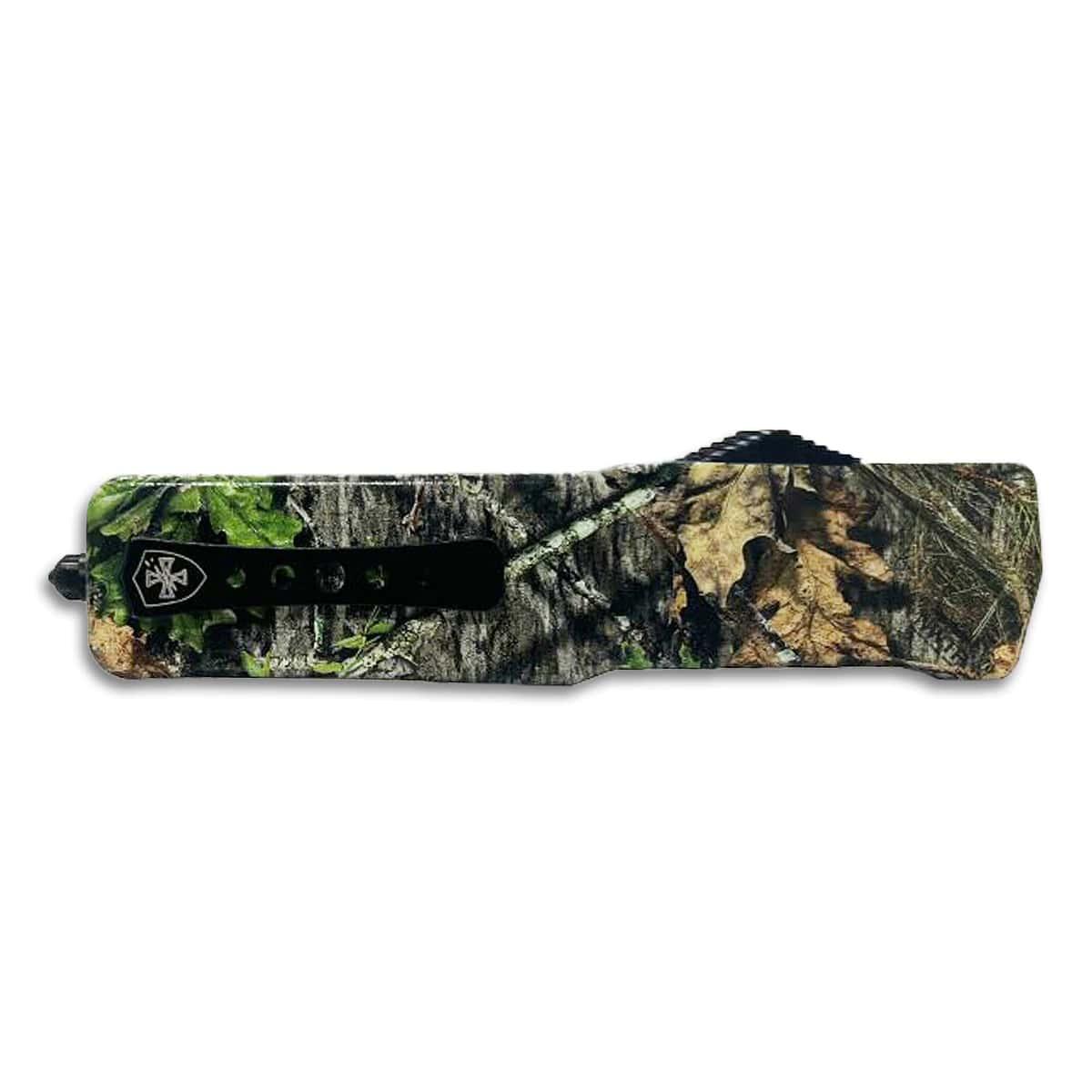 Templar Knife Premium Weighted Large Folding Dagger 3-1/2" D2 Mossy Oak Obsession