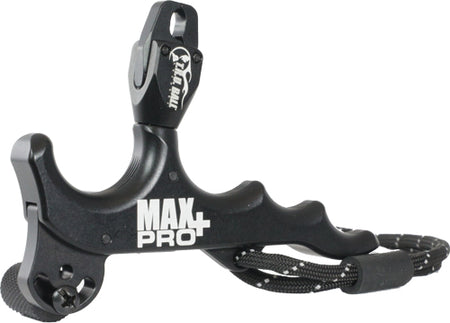 TRU Ball Max Pro+ Hand Held 4-Finger Thumb Release Aid - Black