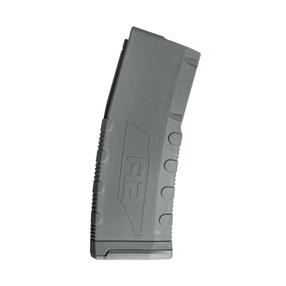 Amend2 AR-15 30-Round Tennessee Edition Gray/Orange Polymer Rifle Magazine 5.56x45 NATO