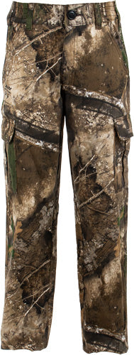 Habit Bear Cave Youth Camo 6-Pocket Pant Realtree APX Large Size