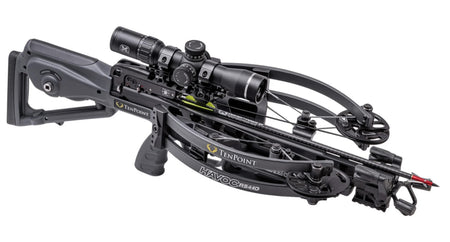 TenPoint Havoc RS440 440FPS Crossbow ACUslide Safe De-Cock EVO-X Elite Scope Graphite