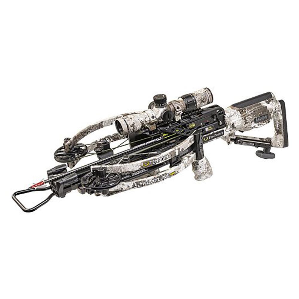 TenPoint Flatline 460 ACUslide Reverse-Draw Crossbow 460fps Camo