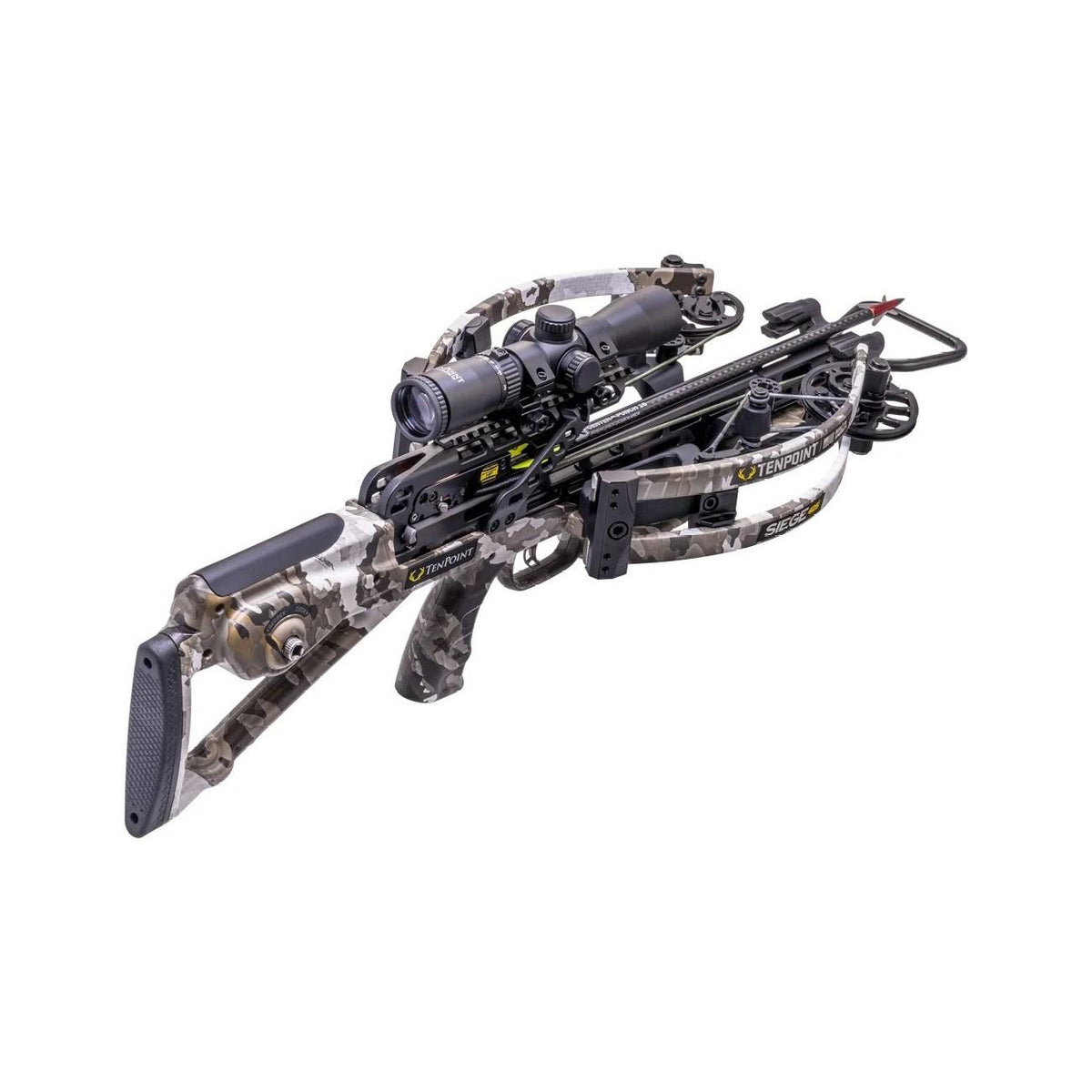 Ten Point Siege 425 Reverse-Draw Crossbow Package ACUslide RangeMaster 100 Scope