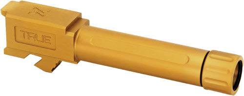 True Precision G26 Replacement Threaded Barrel Gold TiN Coated