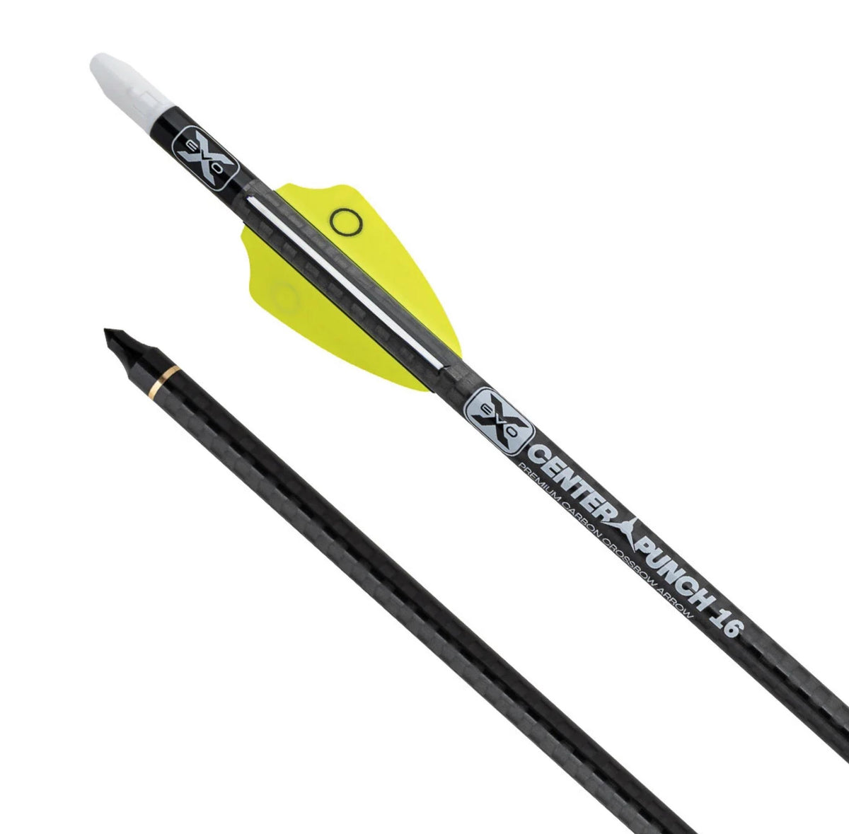 Ten Point EVO-X CenterPunch 16 Carbon Arrows 16" with Alpha-Nocks .001" Precision