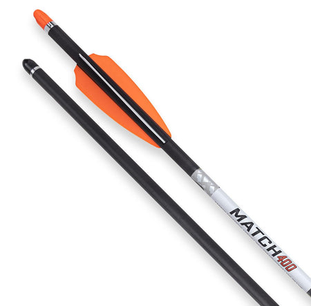 Wicked Ridge Match 400 Alpha-Nock 20" Carbon Crossbow Arrows 3/ct