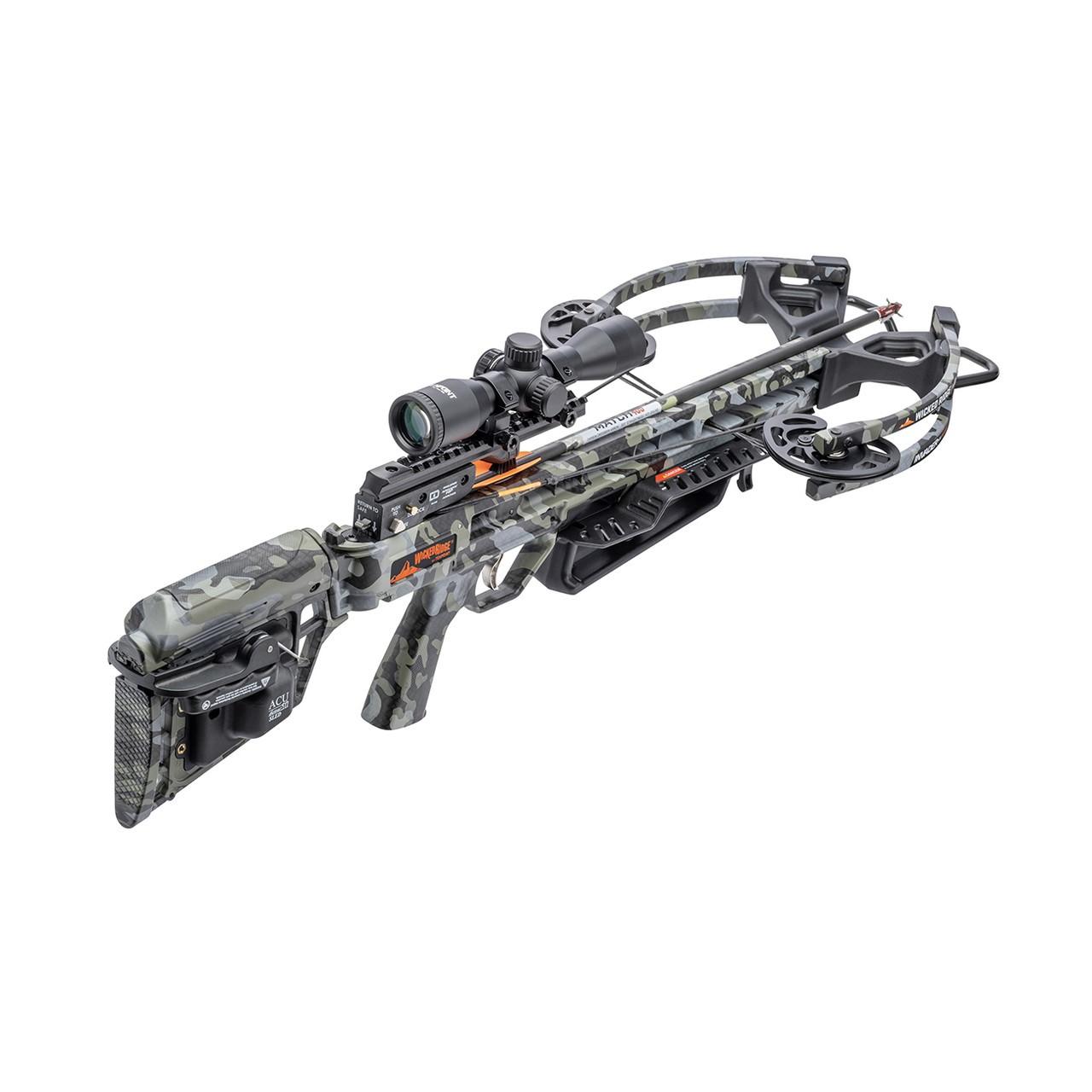 Wicked Ridge by TenPoint Invader M1 De-Cock Crossbow with Pro-View 400 Scope 390 FPS