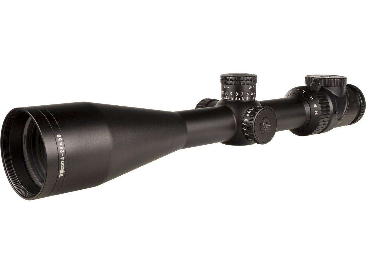 Trijicon AccuPoint 4-24x50mm MOA Ranging Crosshair with Green Dot Riflescope