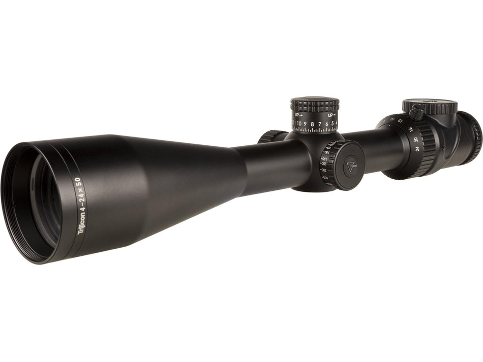 Trijicon AccuPoint 4-24x50mm MOA Ranging Crosshair with Green Dot Riflescope